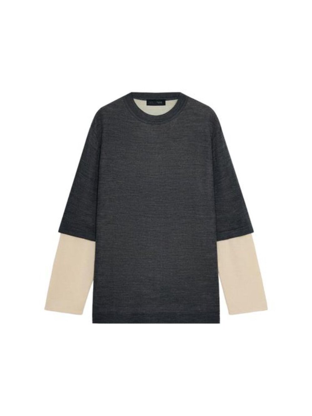 ZARA Double Layer Lightweight Knit Jumper/Sweater - Size Small (Runs Large)